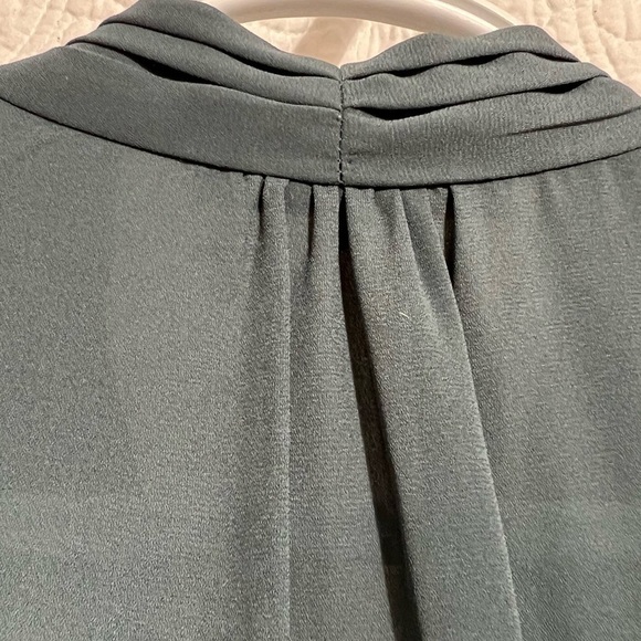 MONK & LOU Womens Green Cap Sleeve Shift Dress, Size X-Small, #312 - Picture 9 of 14